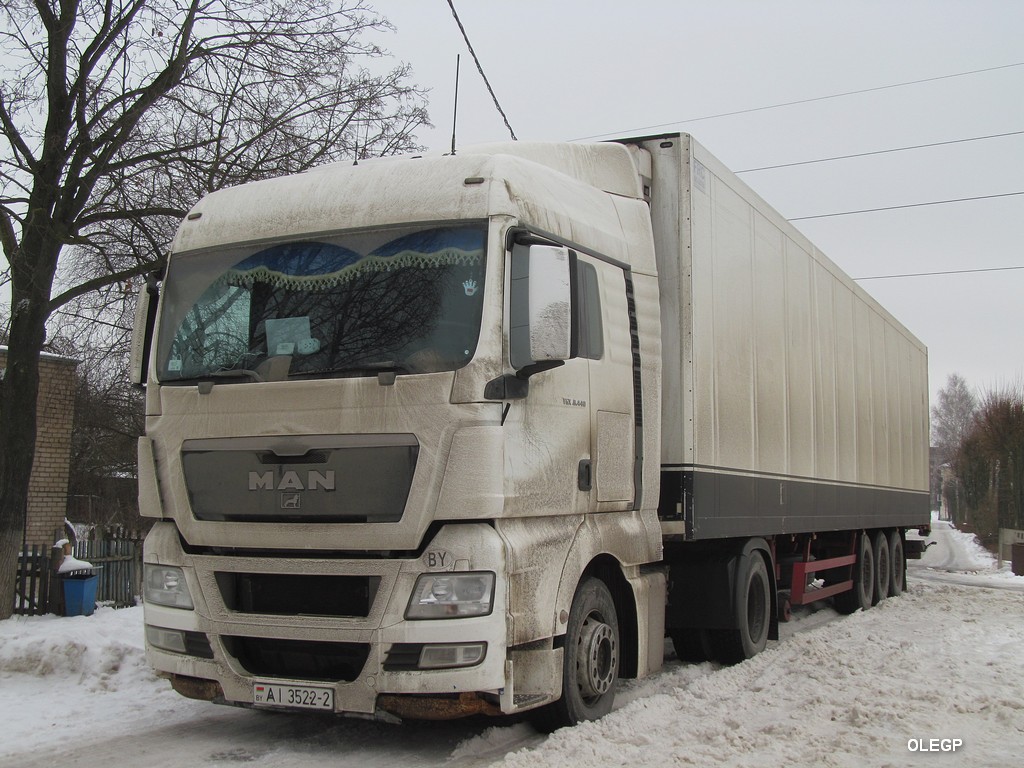 Витебская область, № АІ 3522-2 — MAN TGX ('2007) 18.440