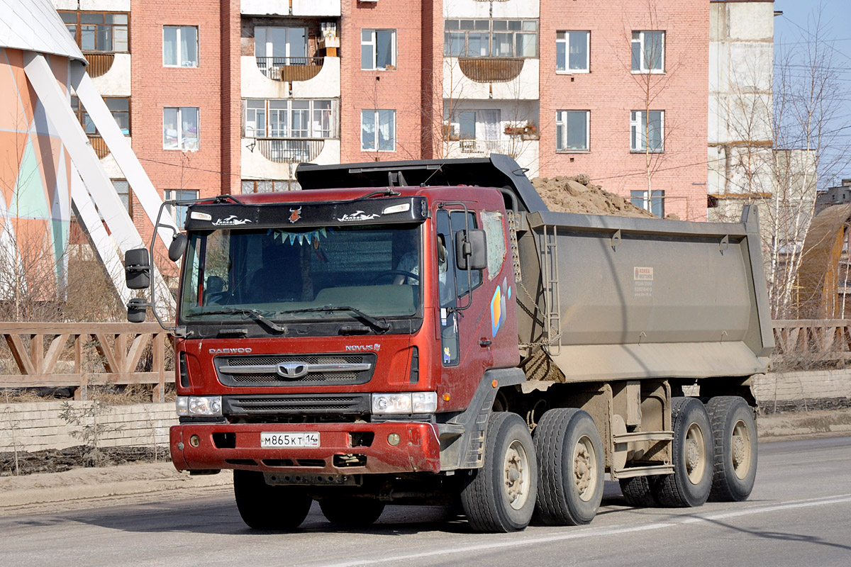 Саха (Якутия), № М 865 КТ 14 — Daewoo Novus