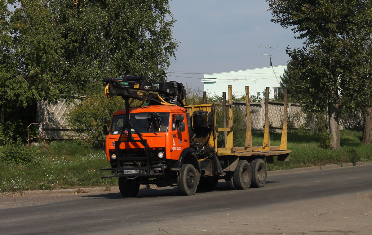 Красноярский край, № К 190 КР 124 — КамАЗ-53228-15 [53228R]