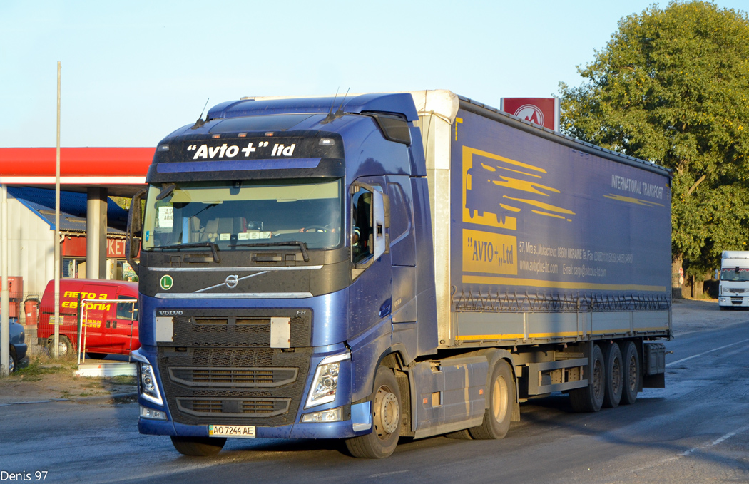 Закарпатская область, № АО 7244 АЕ — Volvo ('2012) FH.460