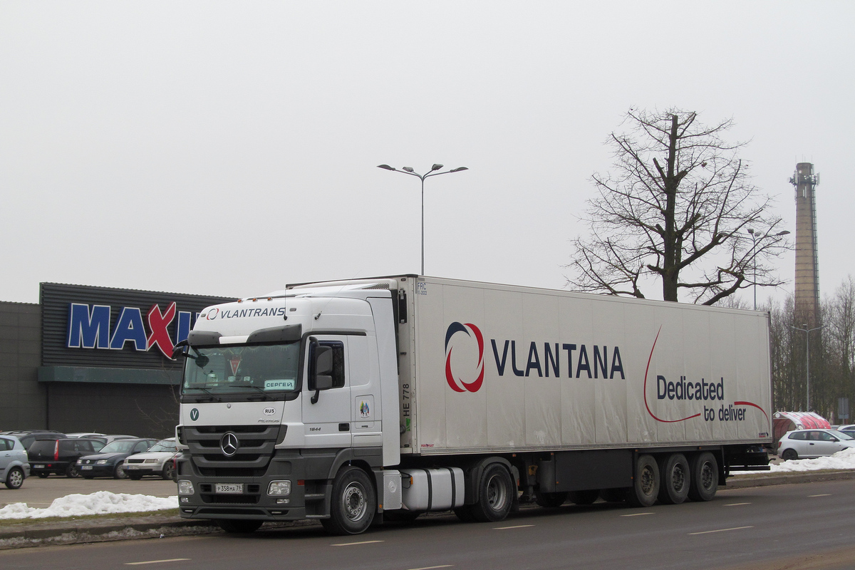 Калининградская область, № Р 358 МА 39 — Mercedes-Benz Actros ('2009) 1844