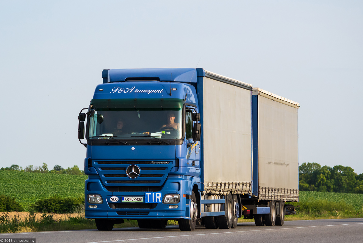 Словения, № KR CP-138 — Mercedes-Benz Actros ('2003) 2541