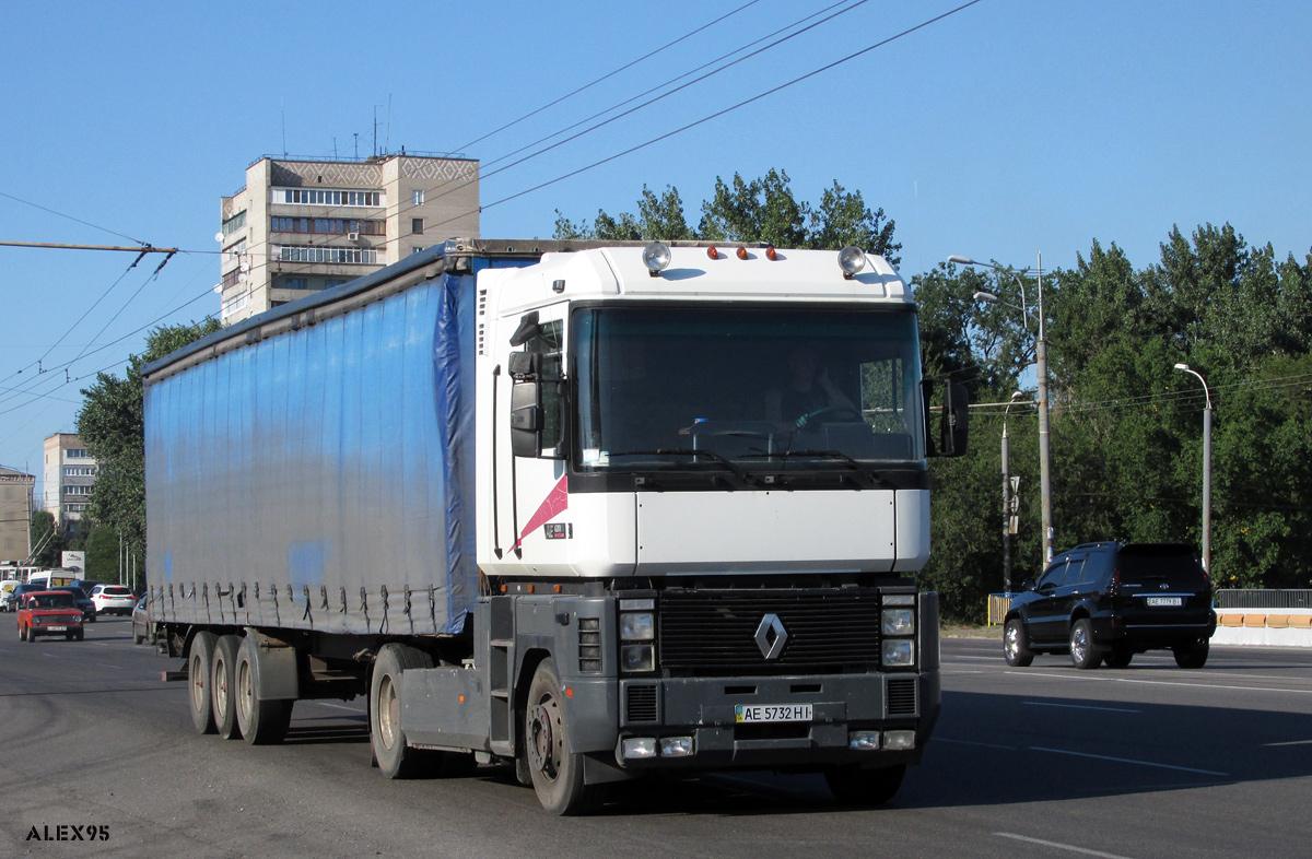 Днепропетровская область, № АЕ 5732 НІ — Renault Magnum AE ('1990)