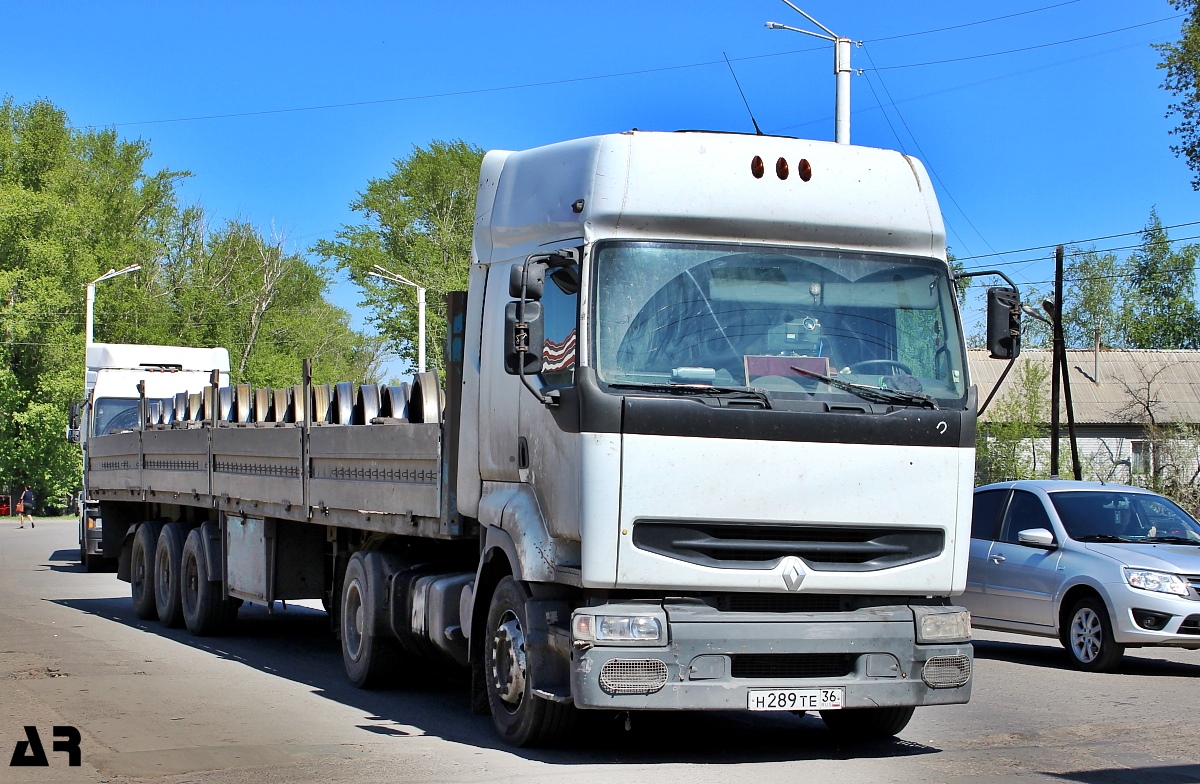 Воронежская область, № Н 289 ТЕ 36 — Renault Premium ('2006)