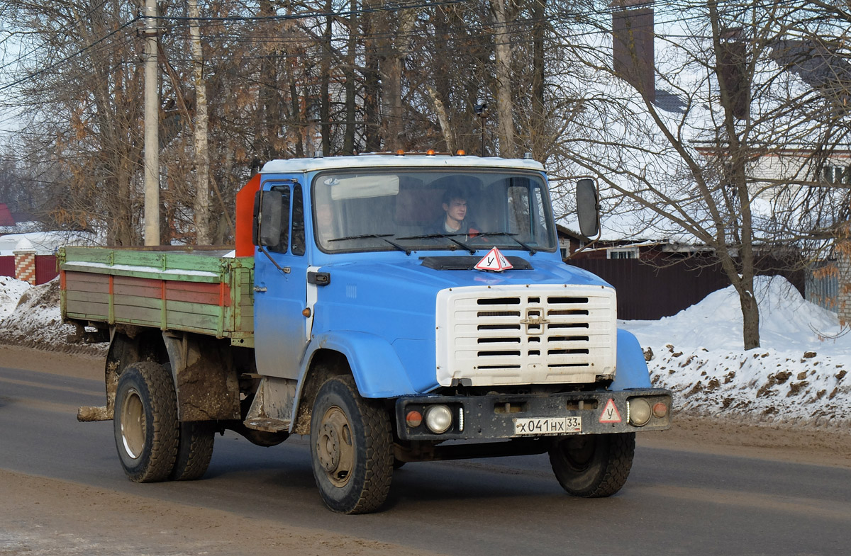 Владимирская область, № Х 041 НХ 33 — ЗИЛ-433360