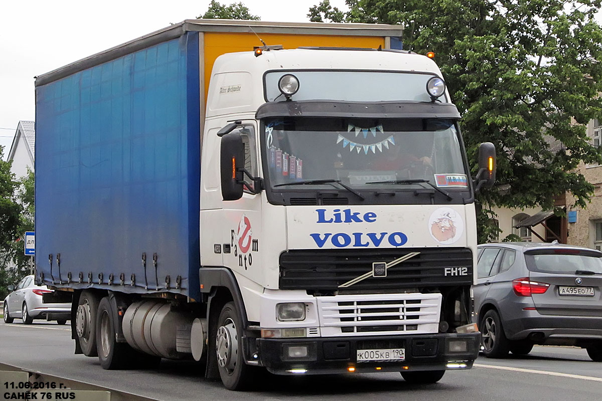 Московская область, № К 005 КВ 190 — Volvo ('1993) FH12.420