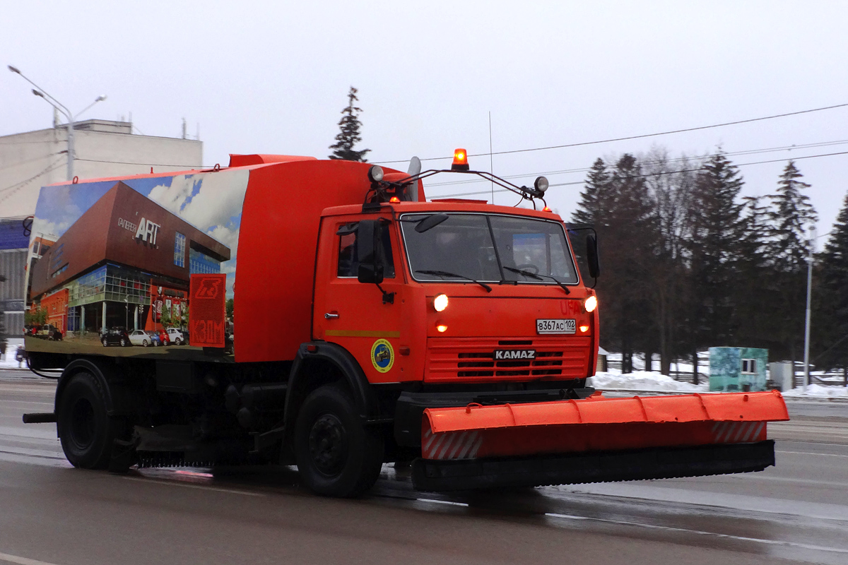 Башкортостан, № В 367 АС 102 — КамАЗ-43253-15 [43253R]