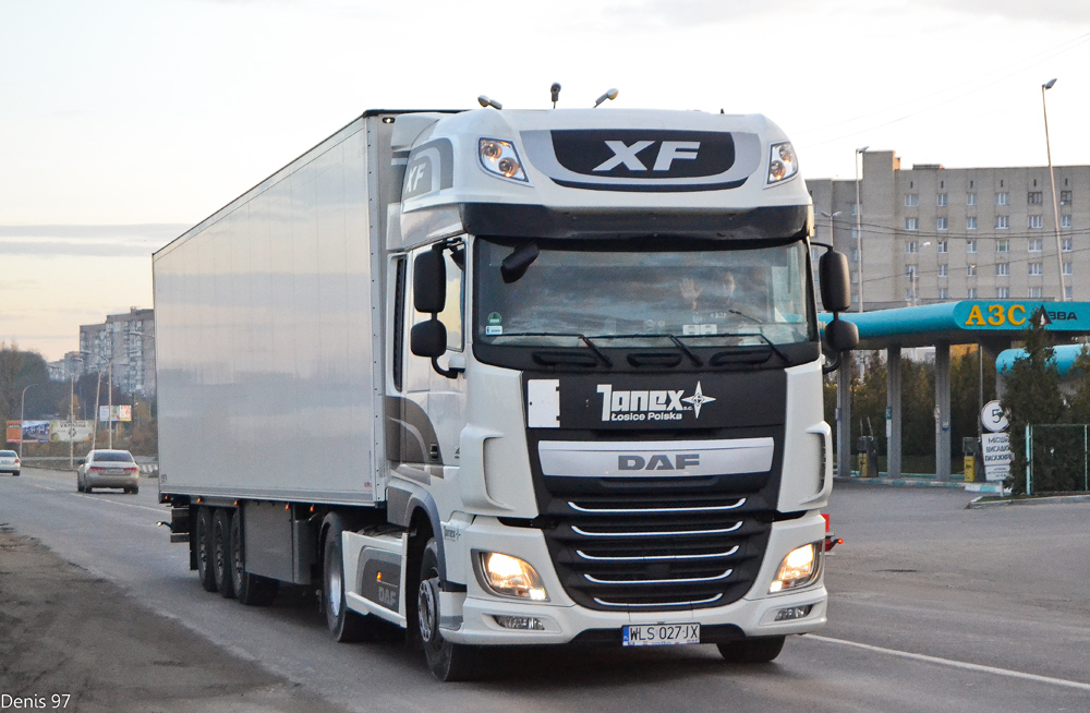 Польша, № WLS 027JX — DAF XF Euro6 FT