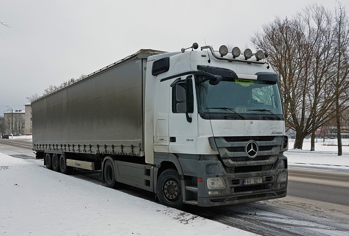 Эстония, № 881 BDT — Mercedes-Benz Actros ('2009) 1846