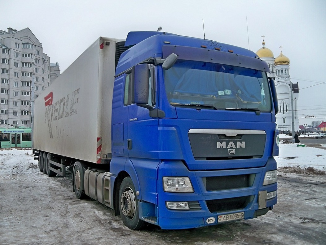 Могилёвская область, № АВ 0095-6 — MAN TGX ('2007) 18.400