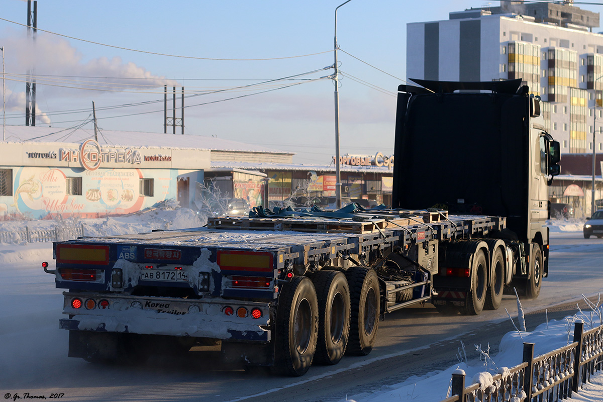 Саха (Якутия), № Р 200 КН 14 — Mercedes-Benz Actros ('2009) 2660