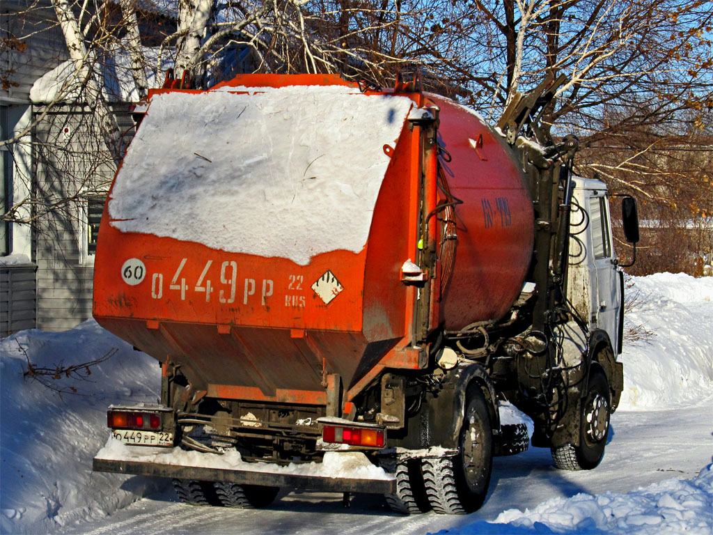 Алтайский край, № О 449 РР 22 — МАЗ-5337A2