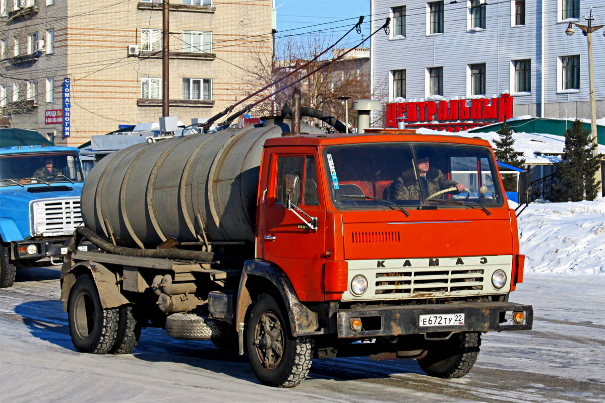 Алтайский край, № Е 672 ТУ 22 — КамАЗ-4925