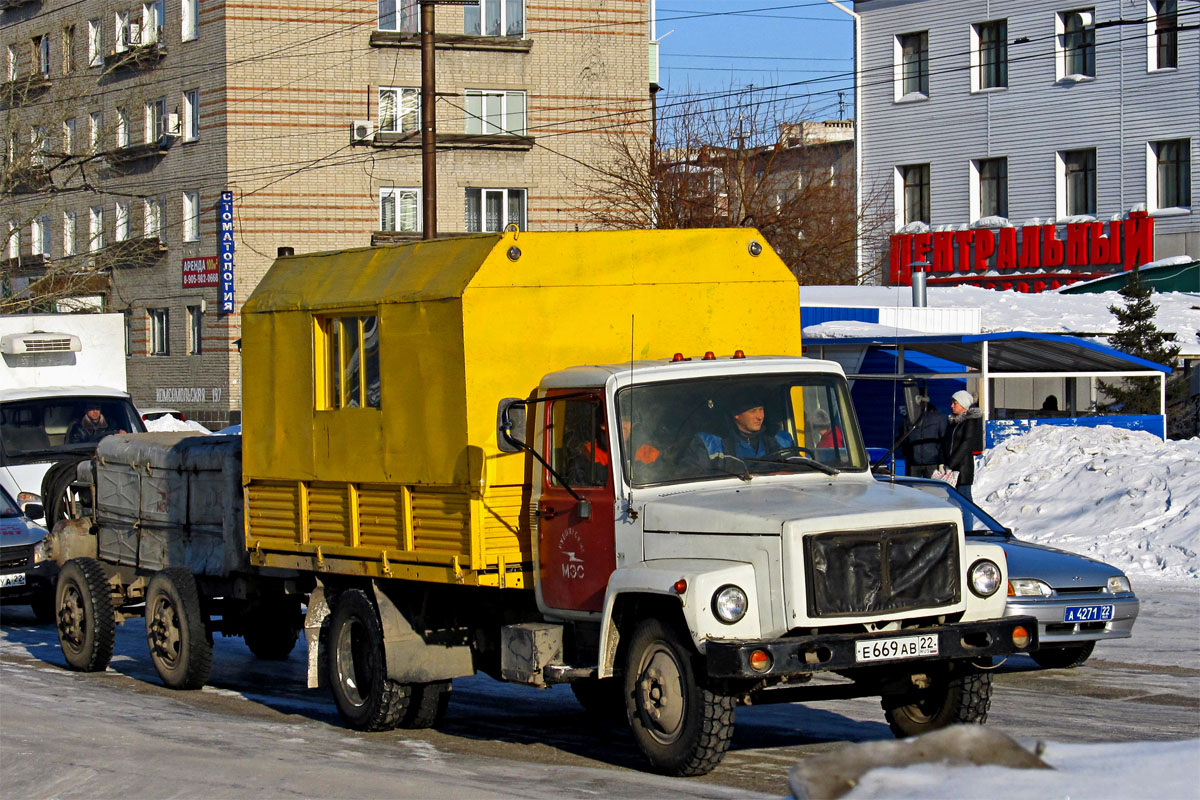 Алтайский край, № Е 669 АВ 22 — ГАЗ-3307