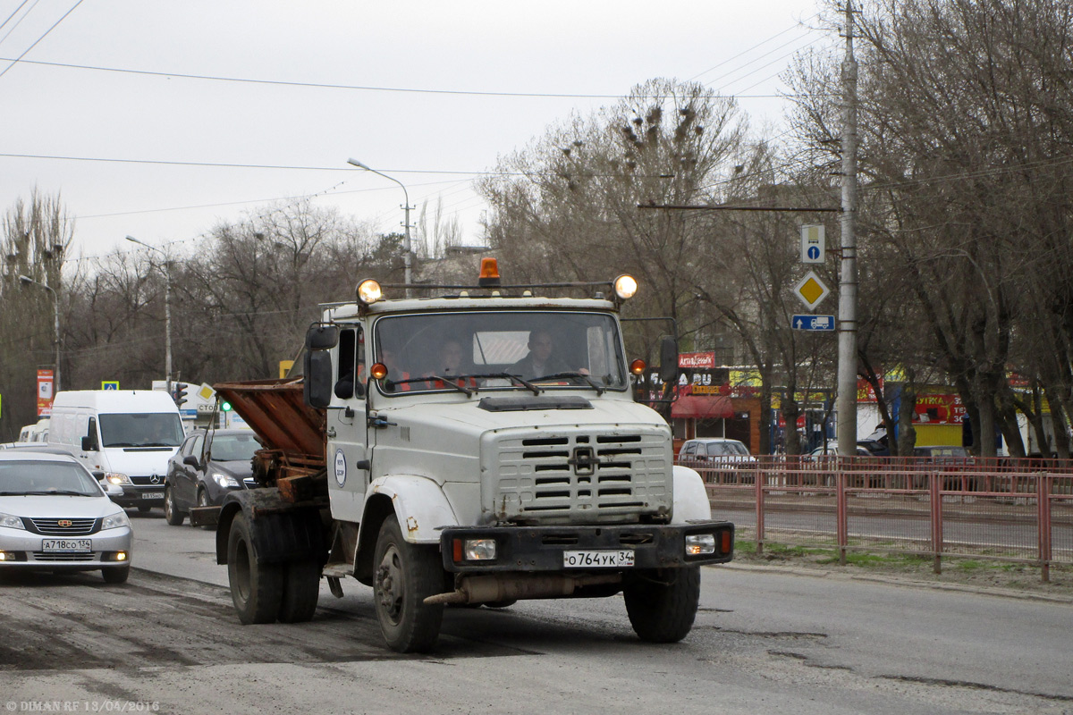 Волгоградская область, № О 764 УК 34 — ЗИЛ-433362