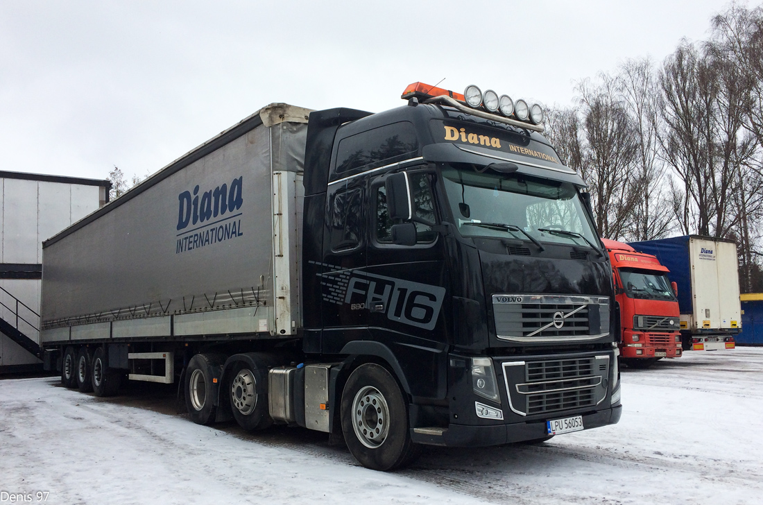 Польша, № LPU 56053 — Volvo ('2008) FH16.580