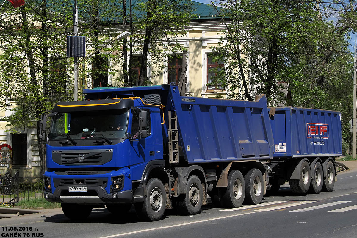 Ярославская область, № О 299 УМ 76 — Volvo ('2010) FMX.480 [X9P]