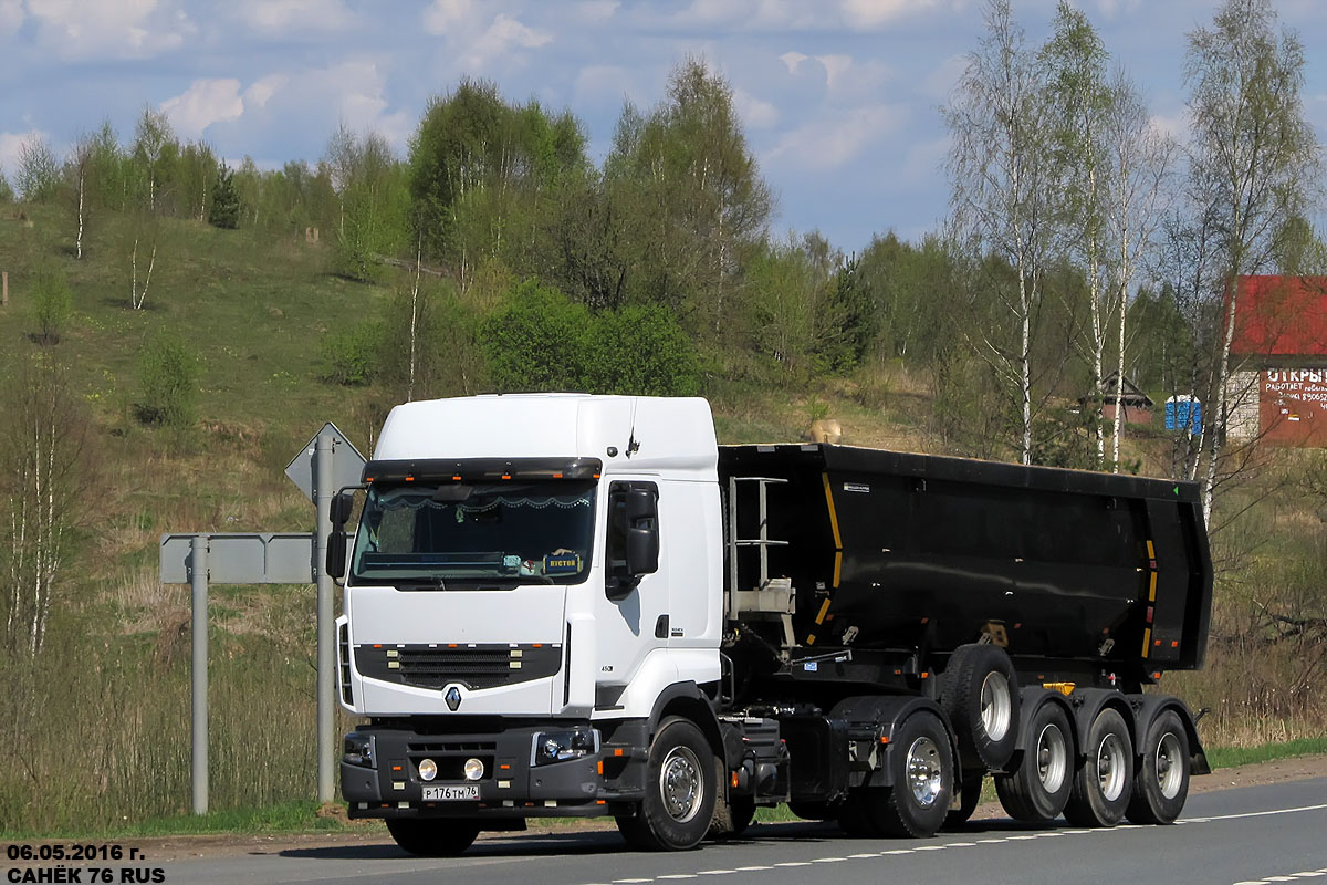 Ярославская область, № Р 176 ТМ 76 — Renault Premium ('2006)