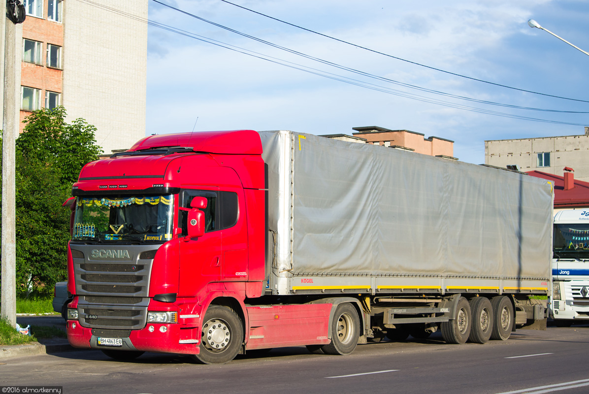 Одесская область, № ВН 4863 ЕО — Scania ('2013) R440