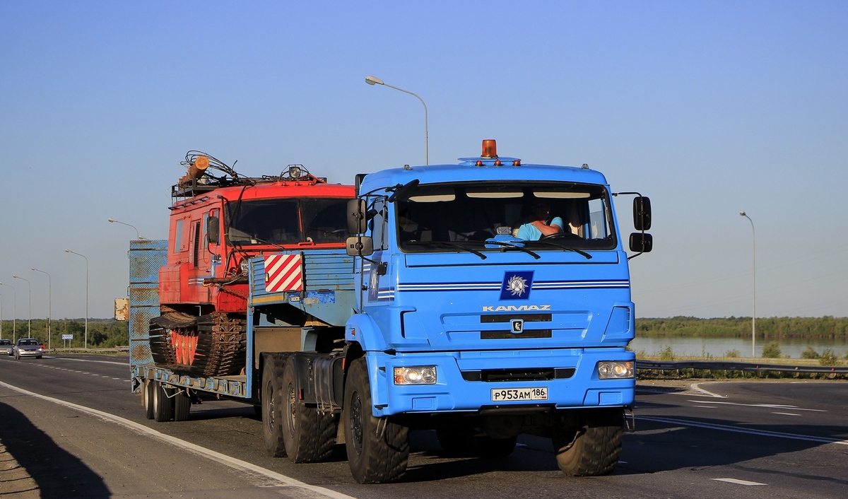 Ханты-Мансийский автоном.округ, № Р 953 АМ 186 — КамАЗ-53504-46