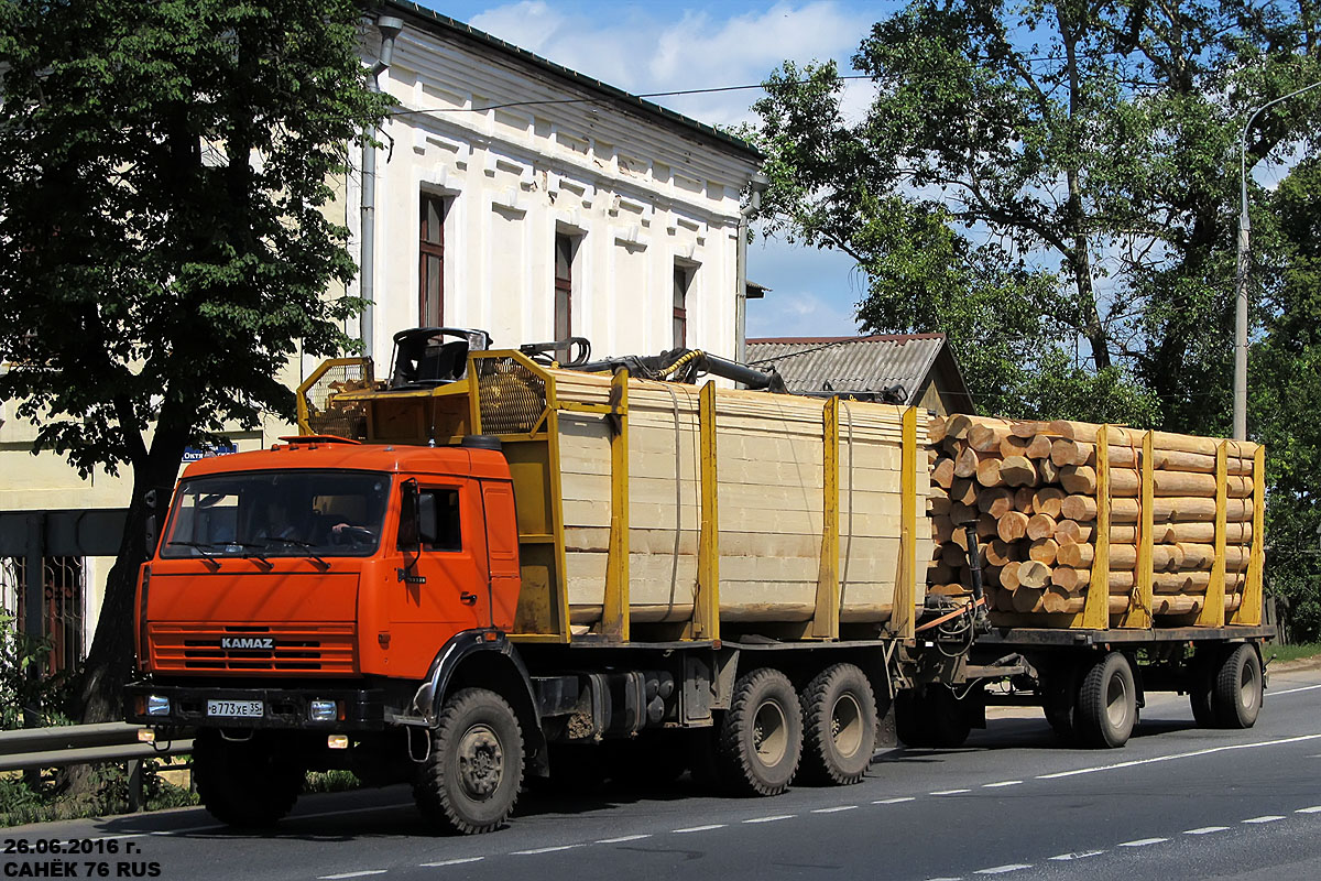 Вологодская область, № В 773 ХЕ 35 — КамАЗ-53228-13 [53228N]