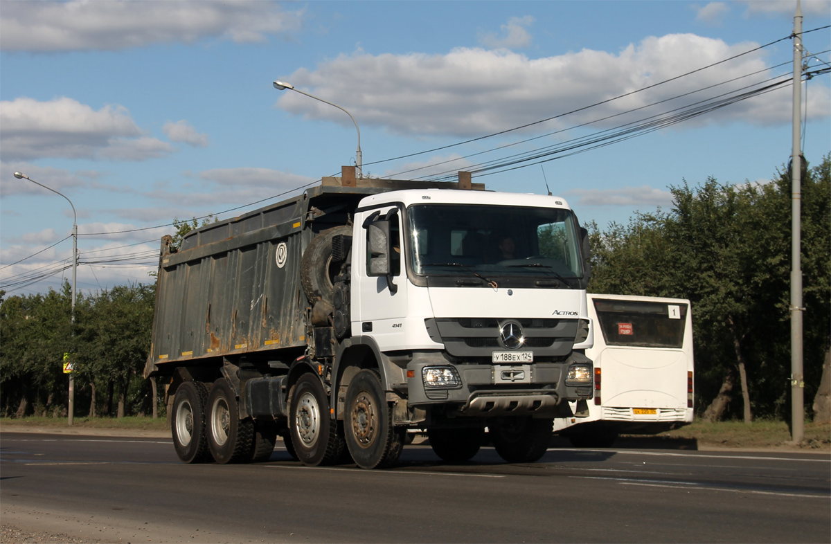 Красноярский край, № У 188 ЕХ 124 — Mercedes-Benz Actros ('2009) 4141