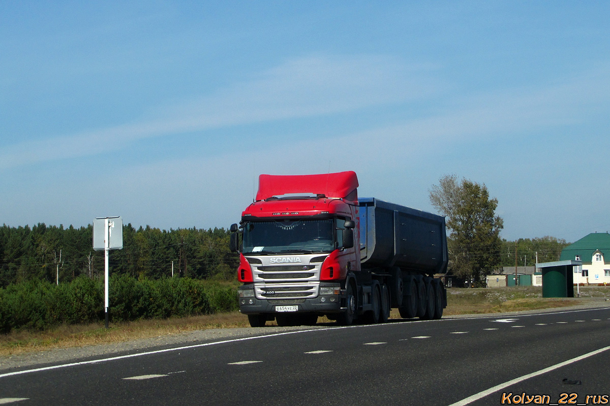 Алтайский край, № Е 654 УЕ 22 — Scania ('2011) P400