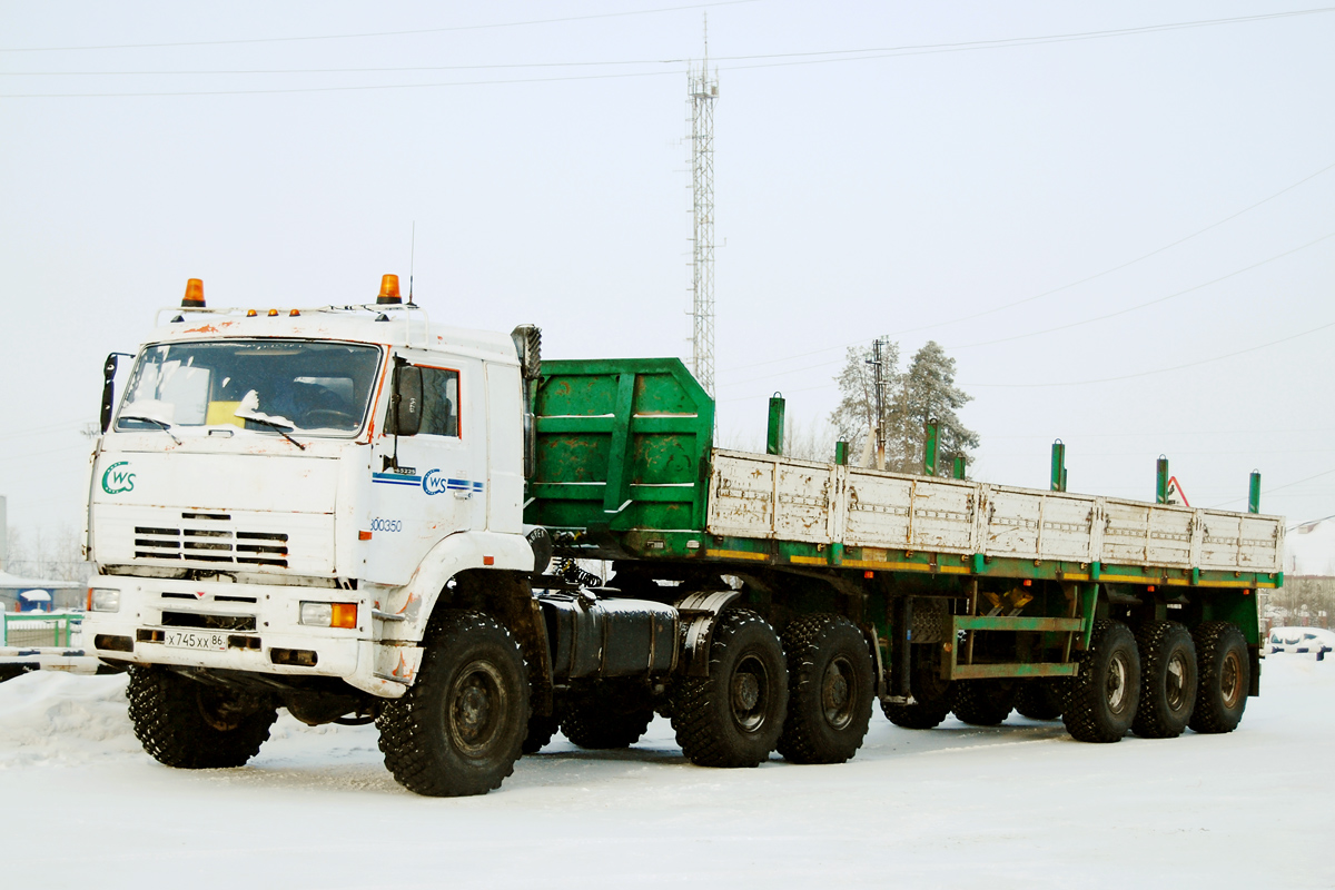 Ханты-Мансийский автоном.округ, № 800350 — КамАЗ-65225 [652250]