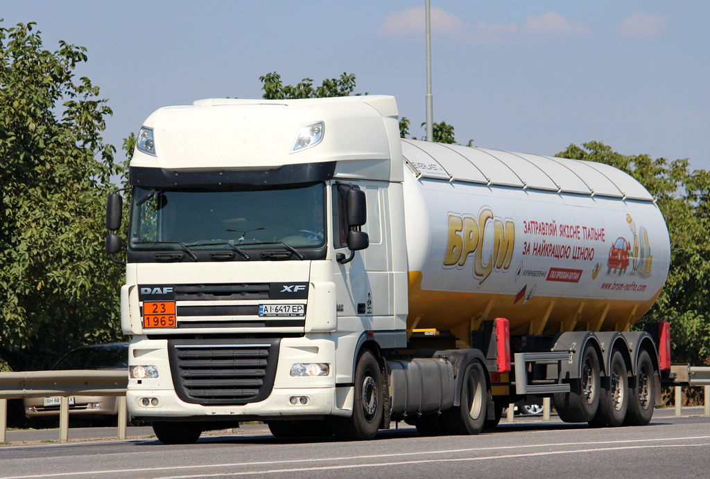 Киевская область, № АІ 6417 ЕР — DAF XF105 FT