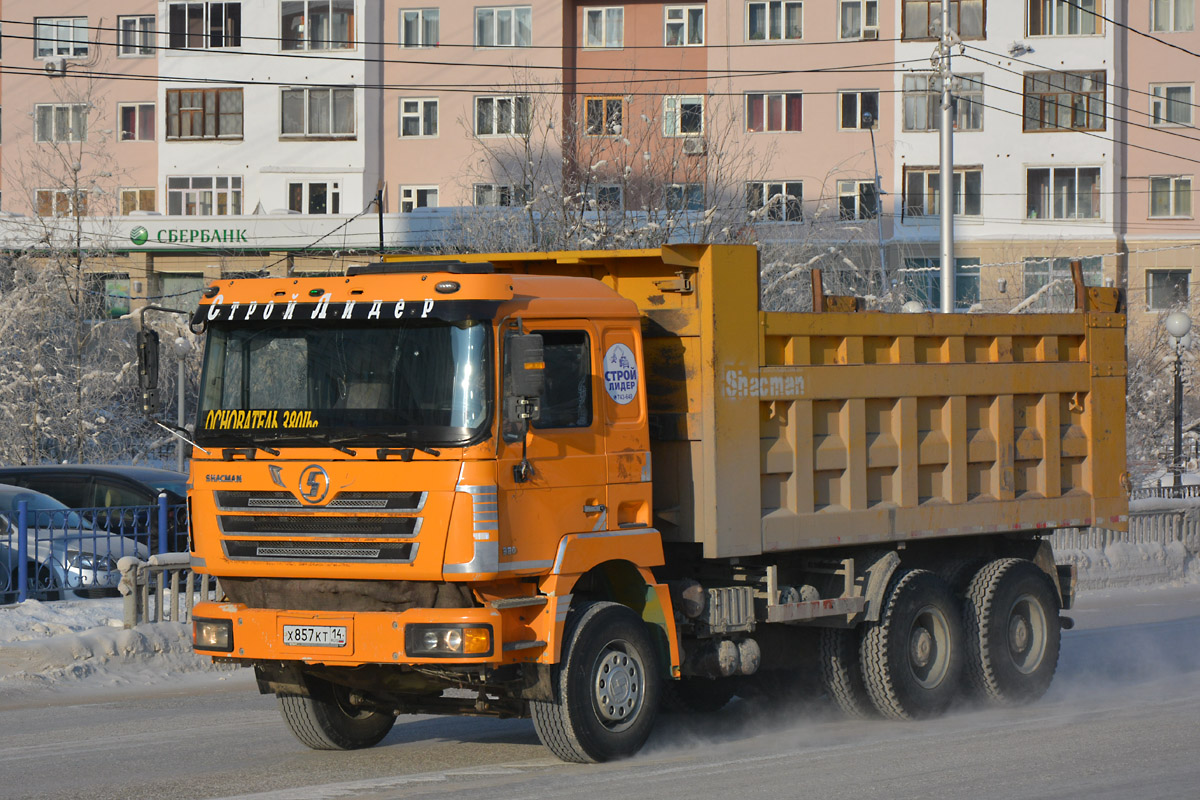 Саха (Якутия), № Х 857 КТ 14 — Shaanxi Shacman F3000 SX325x