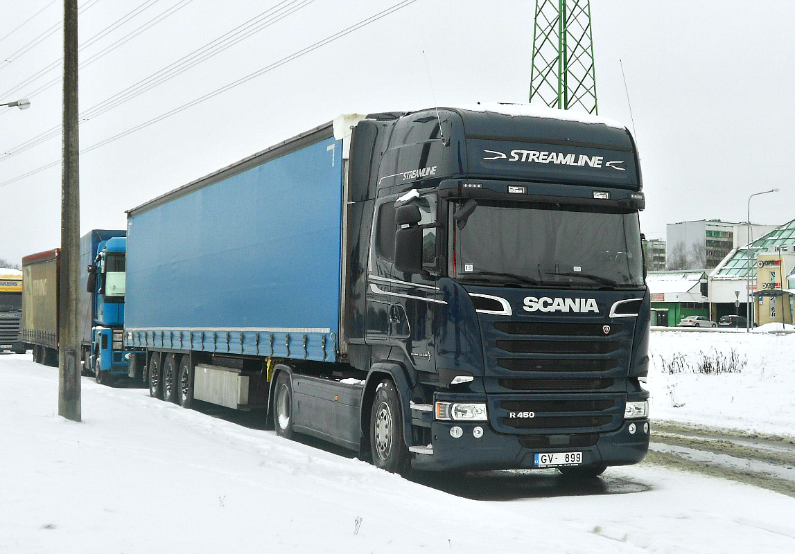 Латвия, № GV-899 — Scania ('2013) R450