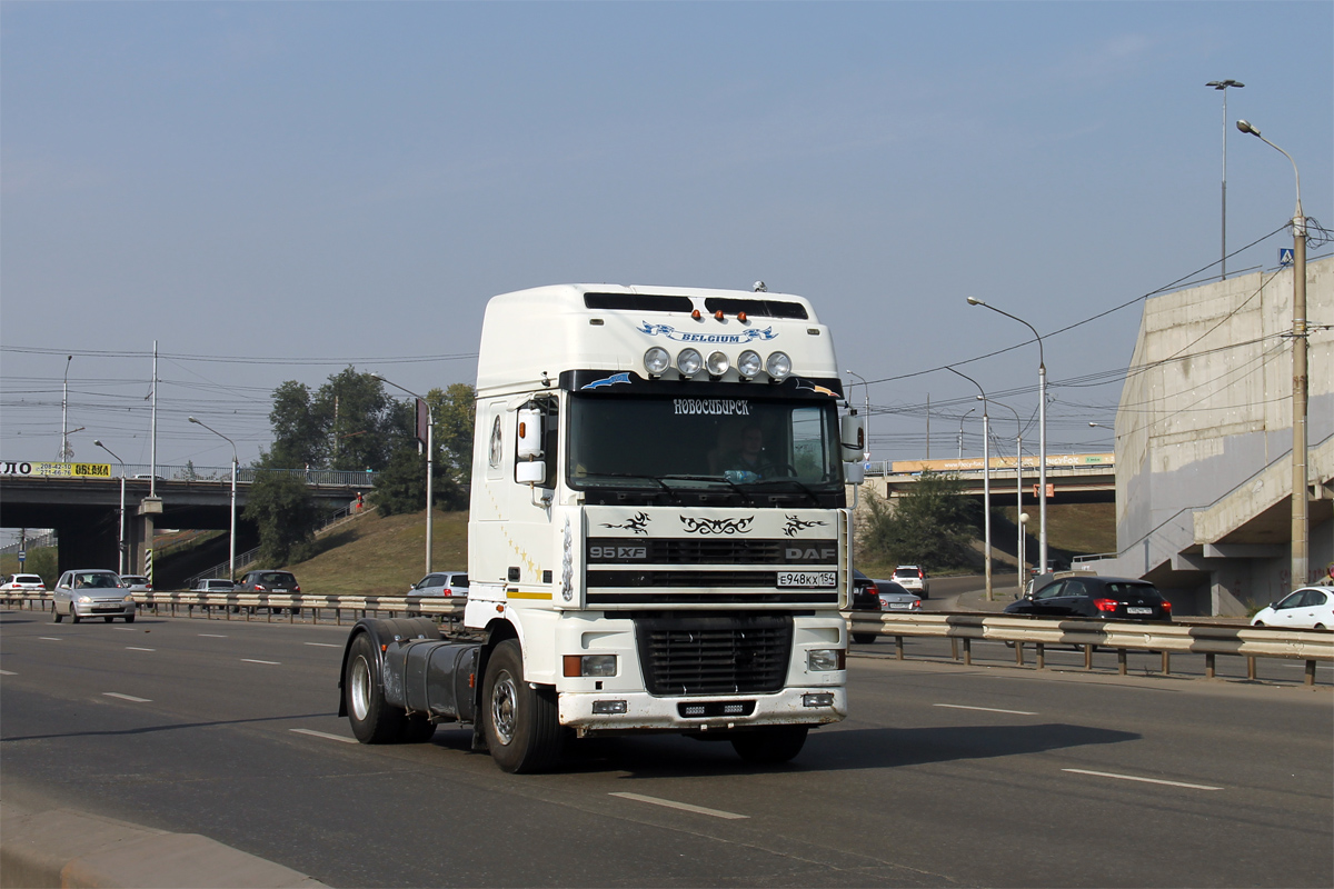 Новосибирская область, № Е 948 КХ 154 — DAF 95XF FT