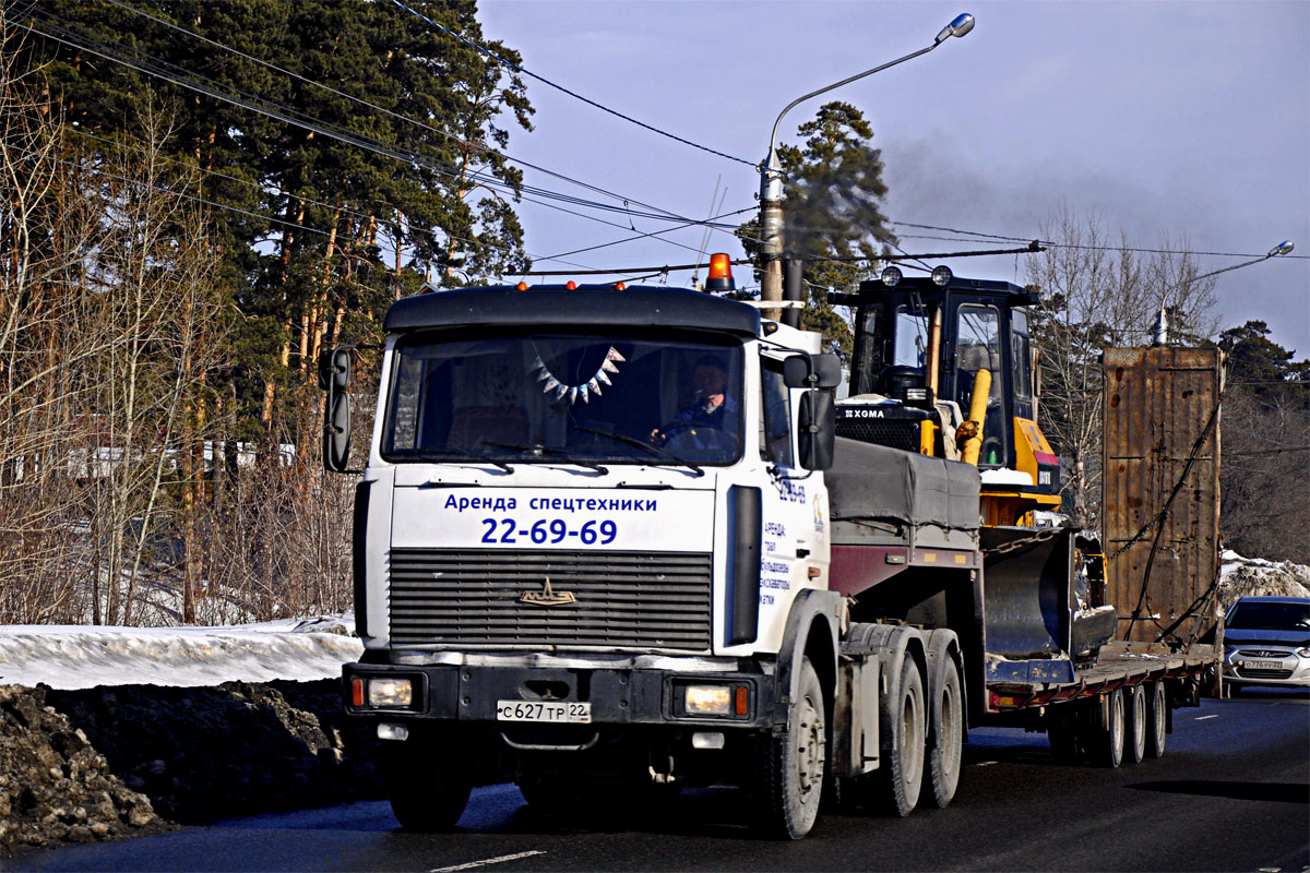 Алтайский край, № С 627 ТР 22 — МАЗ-6422A8