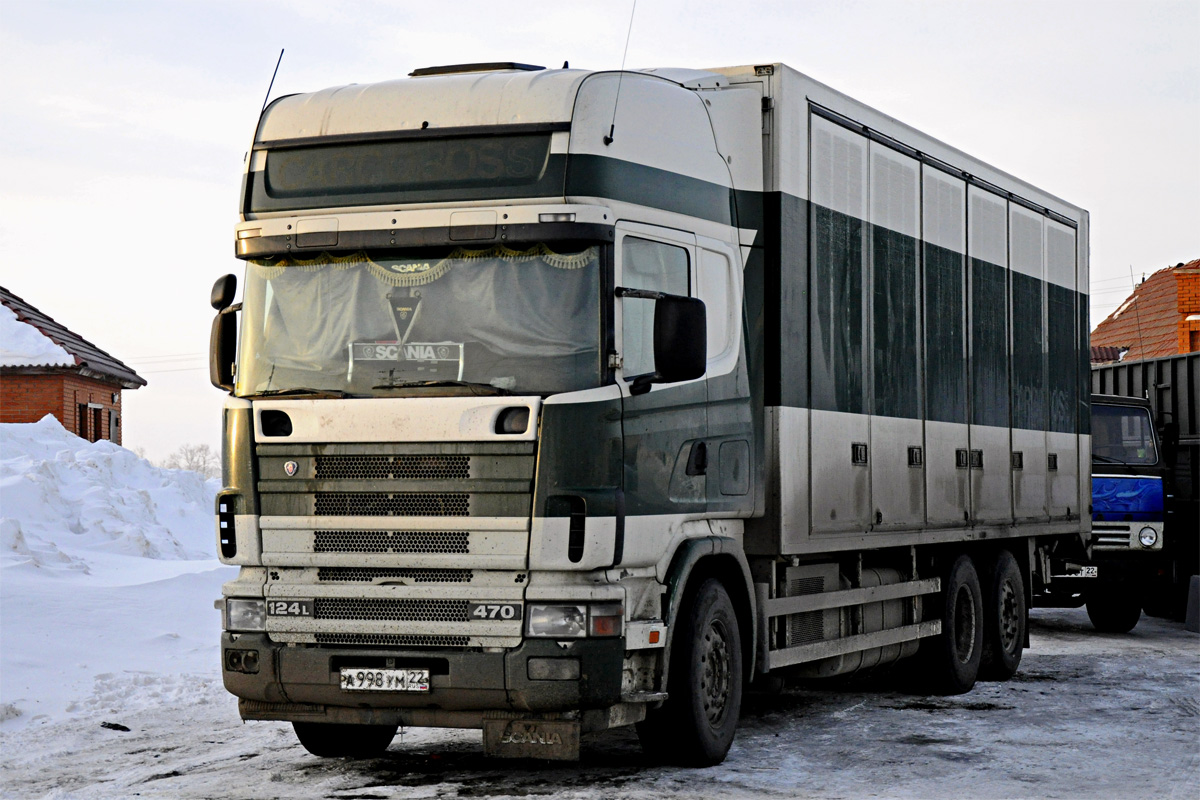 Алтайский край, № А 998 УМ 22 — Scania ('1996) R124L