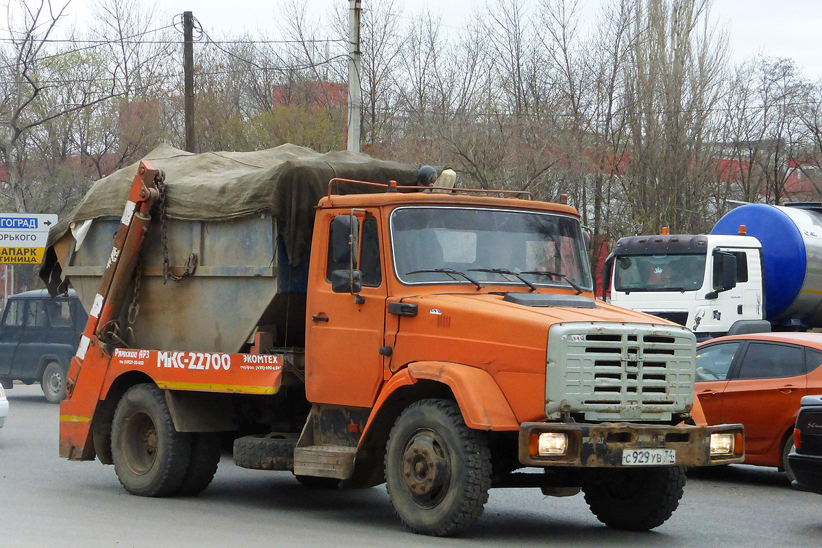 Волгоградская область, № С 929 УВ 34 — ЗИЛ-432932