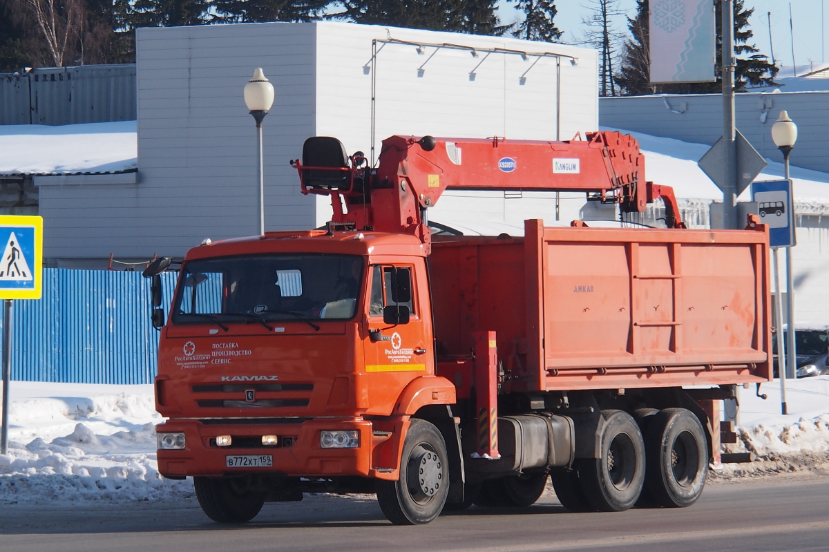 Ханты-Мансийский автоном.округ, № В 772 ХТ 159 — КамАЗ-65115-D3