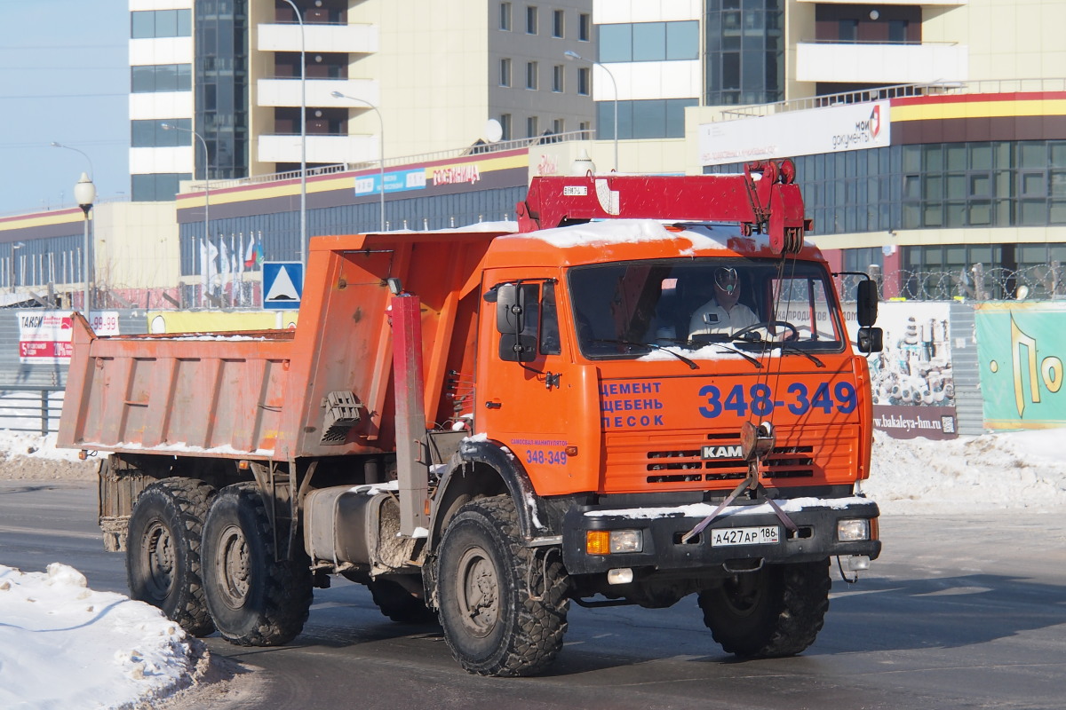 Ханты-Мансийский автоном.округ, № А 427 АР 186 — КамАЗ-43118-10 [43118K]