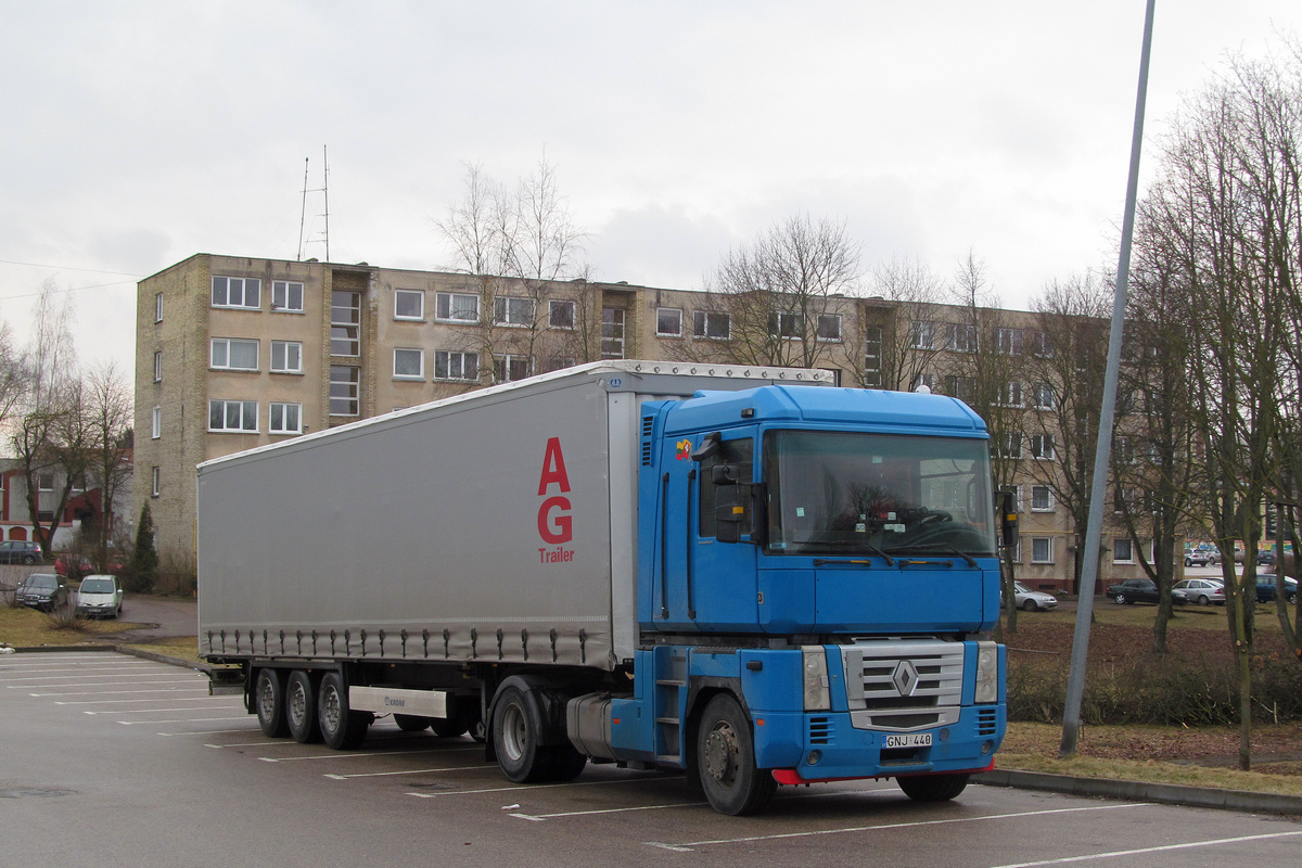 Литва, № GNJ 440 — Renault Magnum E-Tech ('2001)