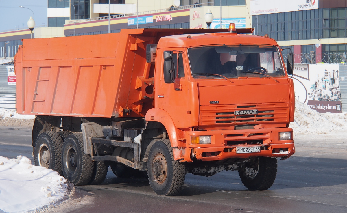 Ханты-Мансийский автоном.округ, № У 182 АС 186 — КамАЗ-6522 [652200]