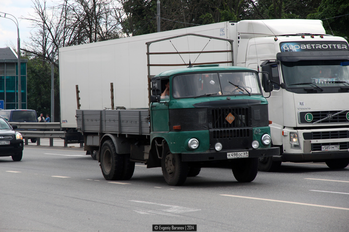 Тверская область, № К 498 ОС 69 — IFA W50L