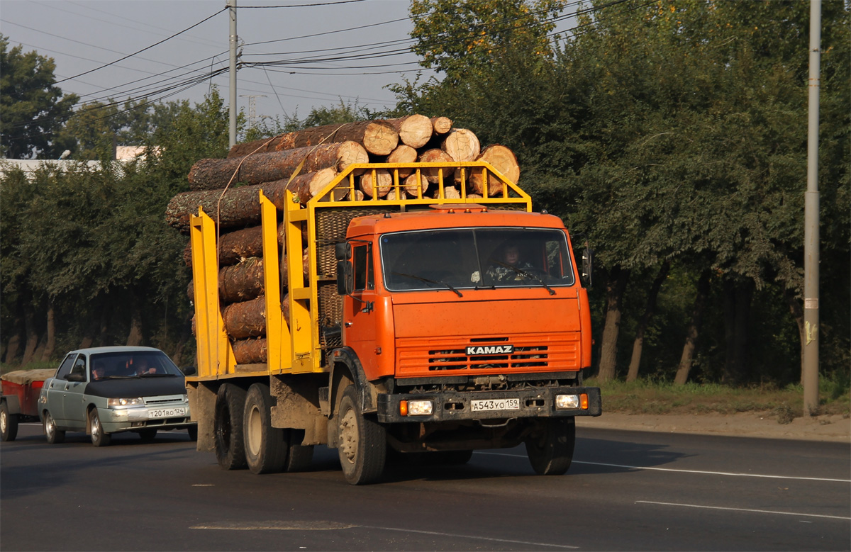 Красноярский край, № А 543 УО 159 — КамАЗ-53229-15 [53229R]