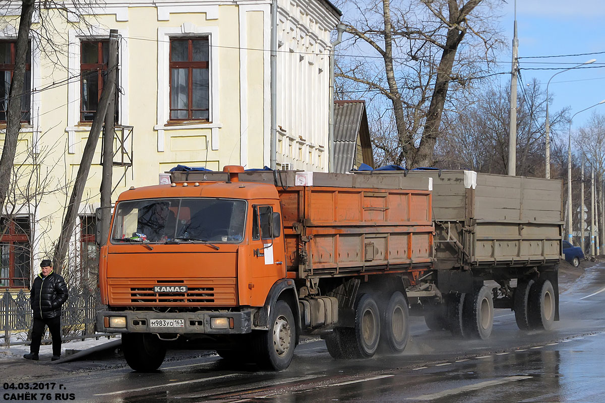 Самарская область, № М 983 УО 163 — КамАЗ-53215 (общая модель)