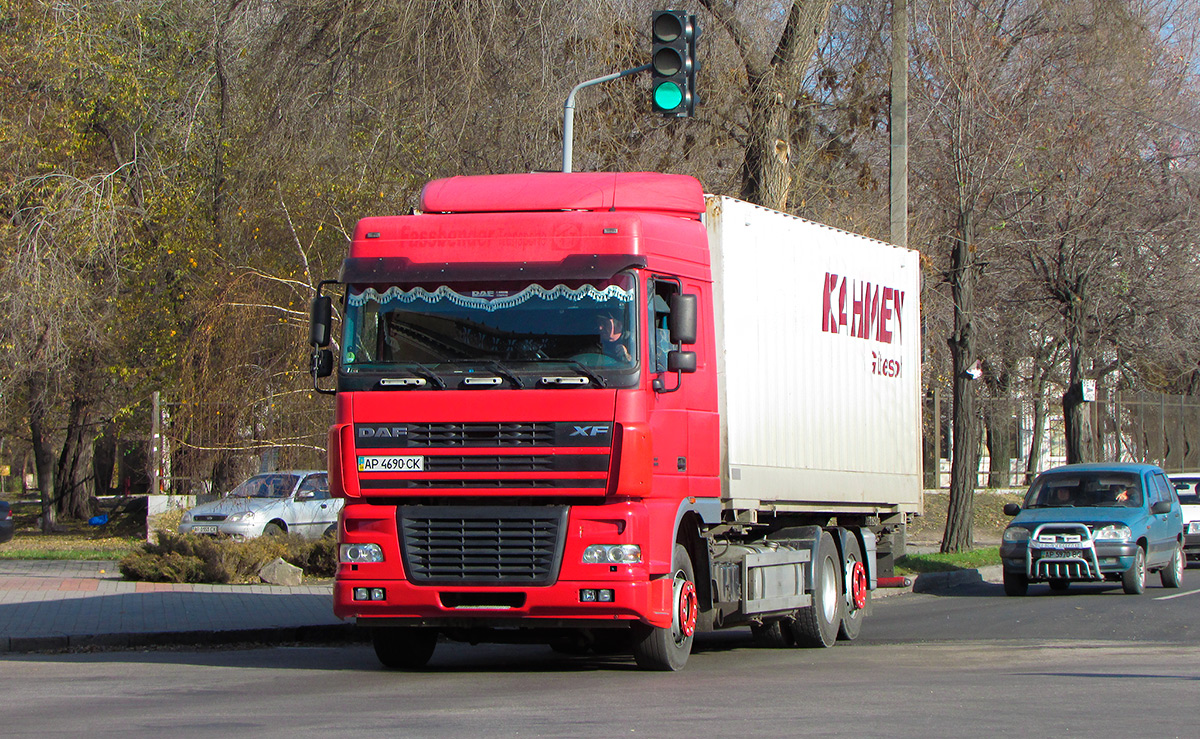 Запорожская область, № АР 4690 СК — DAF XF95 FAR