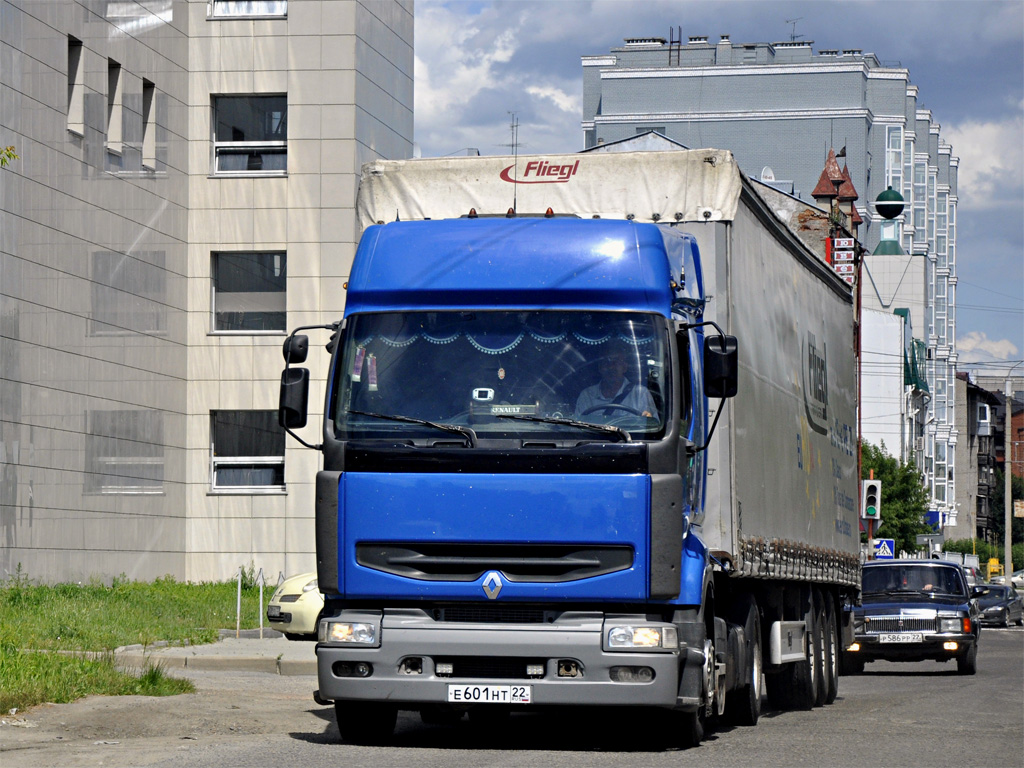 Алтайский край, № Е 601 НТ 22 — Renault Premium ('1996)