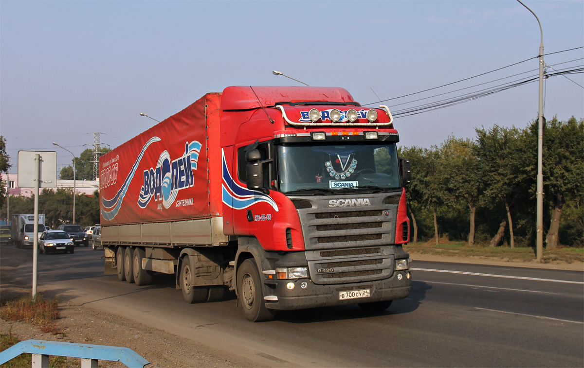 Красноярский край, № В 700 СУ 24 — Scania ('2004) R420