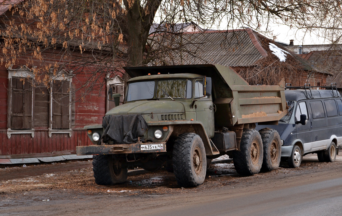 Калужская область, № М 635 УА 40 — Урал-4320