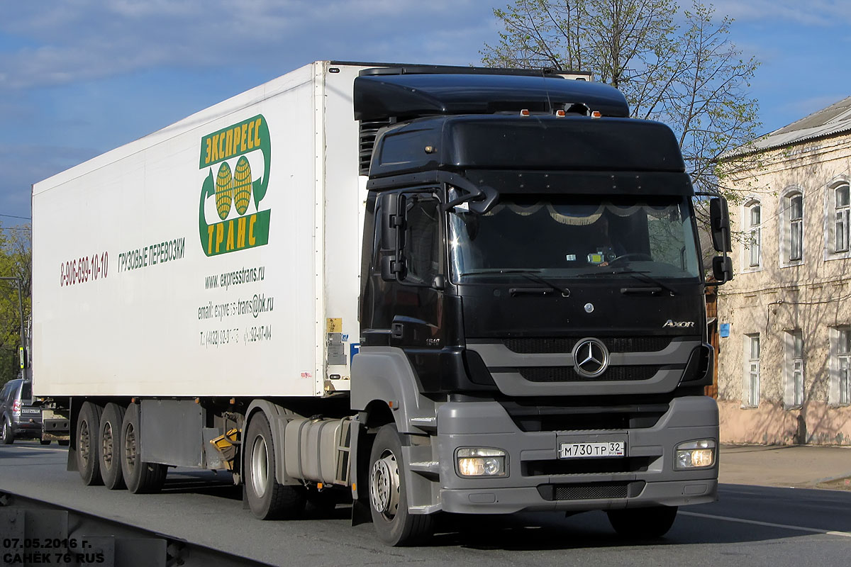 Брянская область, № М 730 ТР 32 — Mercedes-Benz Axor 1840 [Z9M]