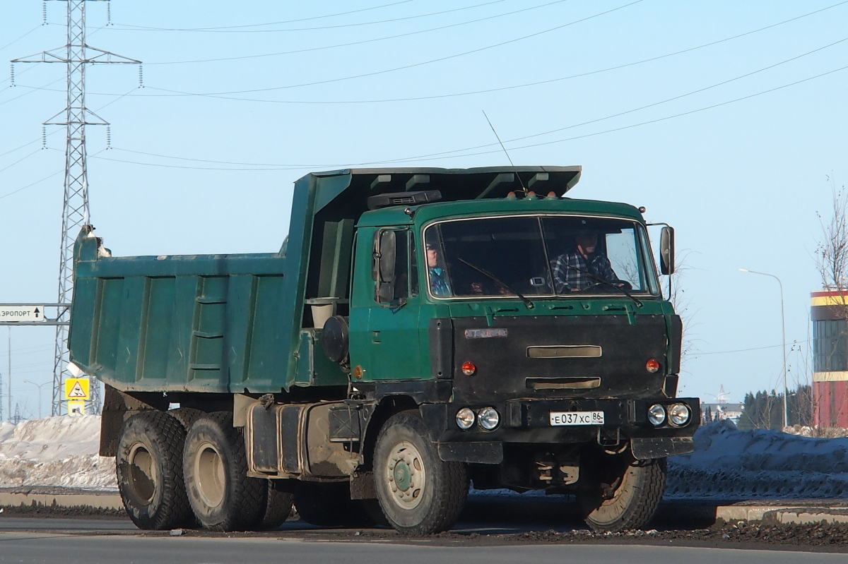 Ханты-Мансийский автоном.округ, № Е 037 ХС 86 — Tatra 815-21AS01