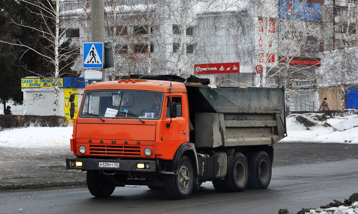 Омская область, № Р 539 РТ 55 — КамАЗ-5511