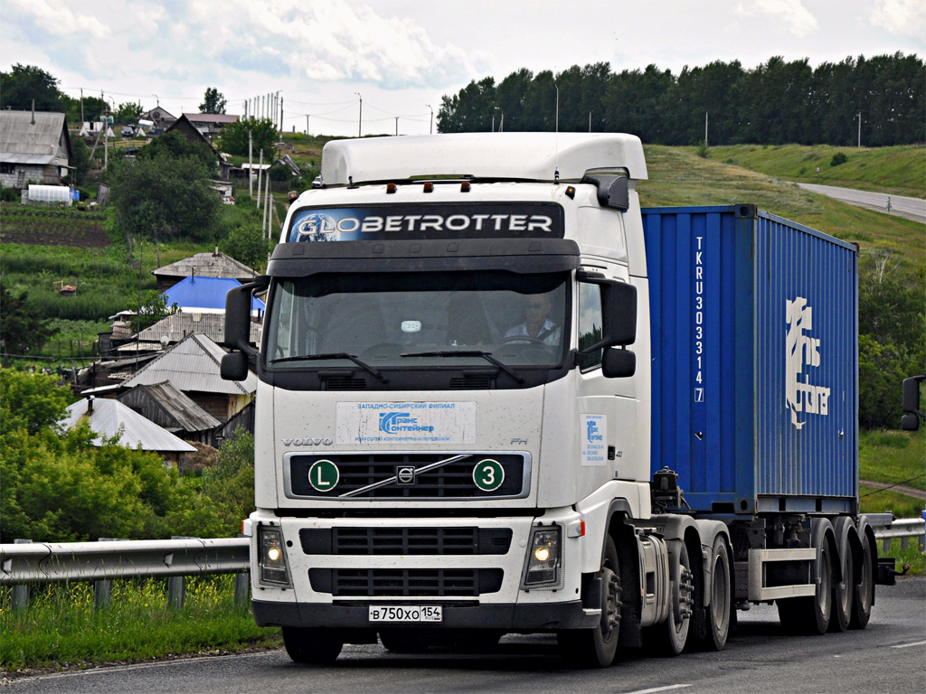 Новосибирская область, № В 750 ХО 154 — Volvo ('2002) FH12.400